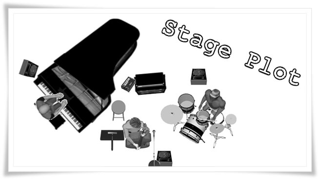 セット図 ステージプロットの作り方 Goodsound